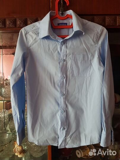 Рубашки для мальчика 124-130см на 8-9 лет