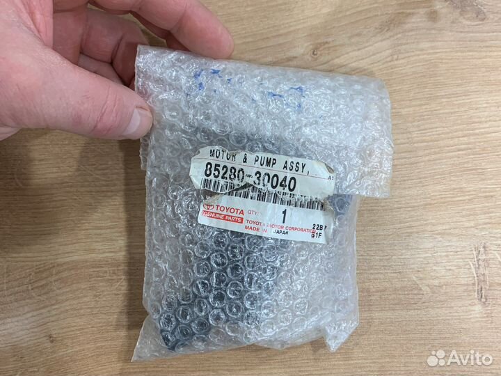 Мотор омывателя лобового стекла toyota оригинал