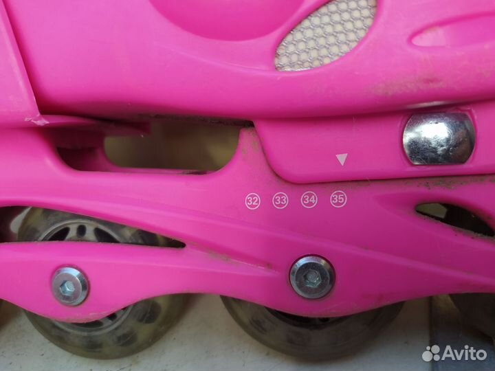 Роликовые коньки детские раздвижные