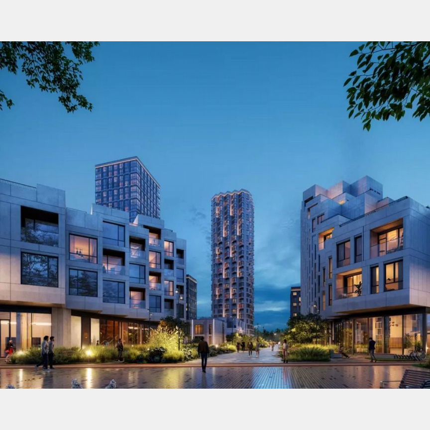 2-к. квартира, 69,3 м², 2/6 эт.