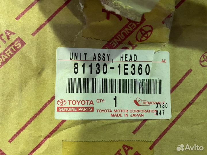 Фара правая Toyota Sprinter ae110