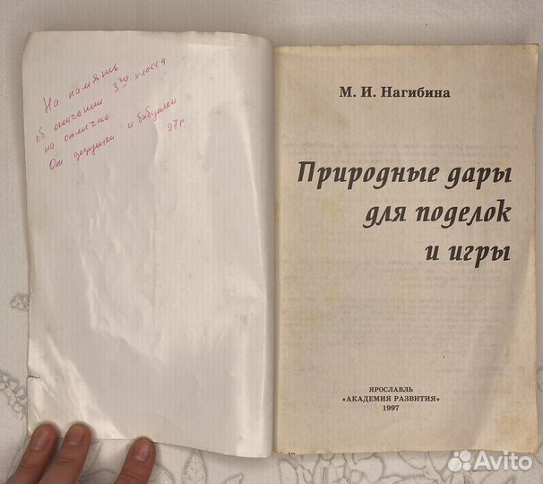 Книга Природные дары для поделок и игры