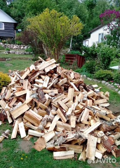Дрова сухие навалом