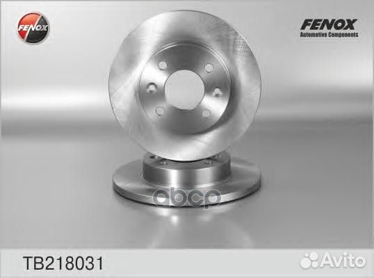 Диск торм.Renault Logan tb218031 fenox