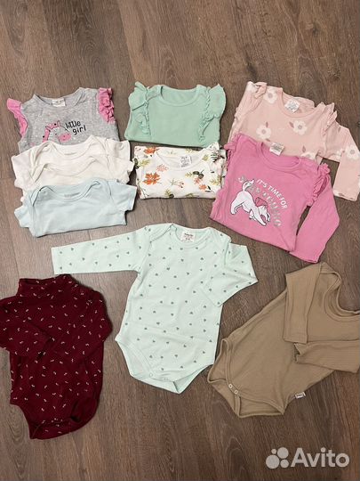 Боди для девочки 80