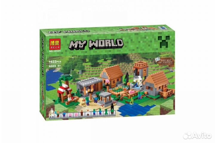 Конструктор Bela Lari Майнкрафт 10531 Деревня