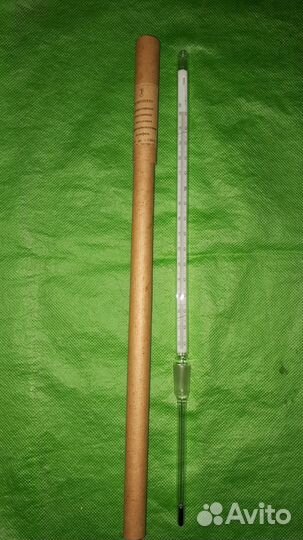 Термометр лабораторный 150град и 65град