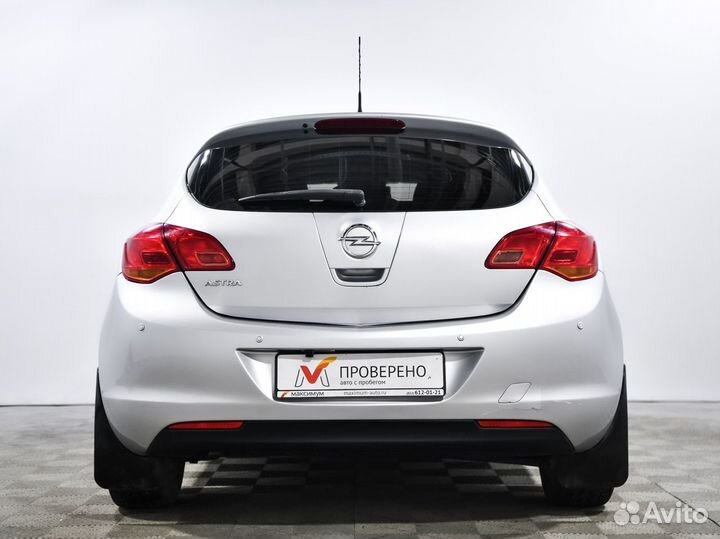 Opel Astra 1.6 МТ, 2010, 142 898 км