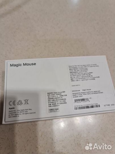 Мышь Apple magic mouse 2