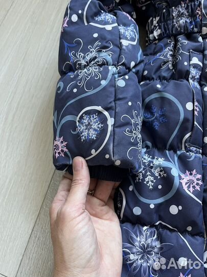 Зимнее пальто, удлиненная куртка huppa 134