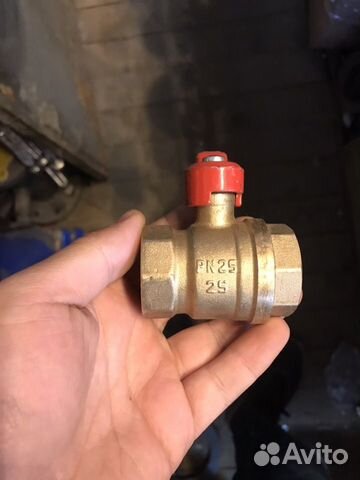 Кран шаровый ду 25