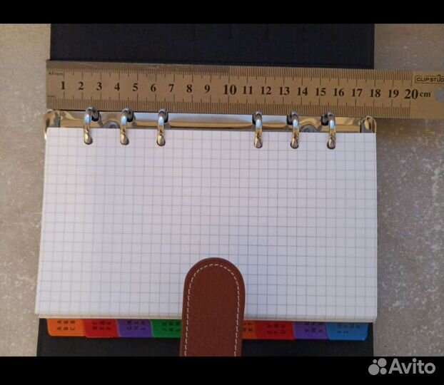 Ежедневник на кольцах блокнот а6