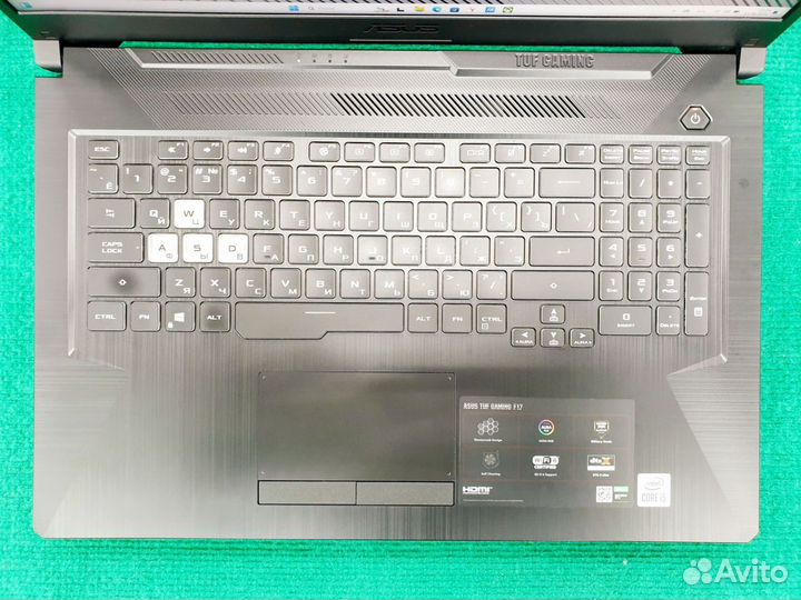 Ноутбук игровой asus TUF 17