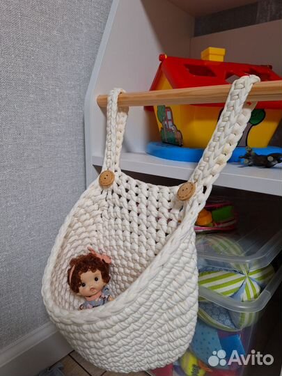 Кармашки на кроватку