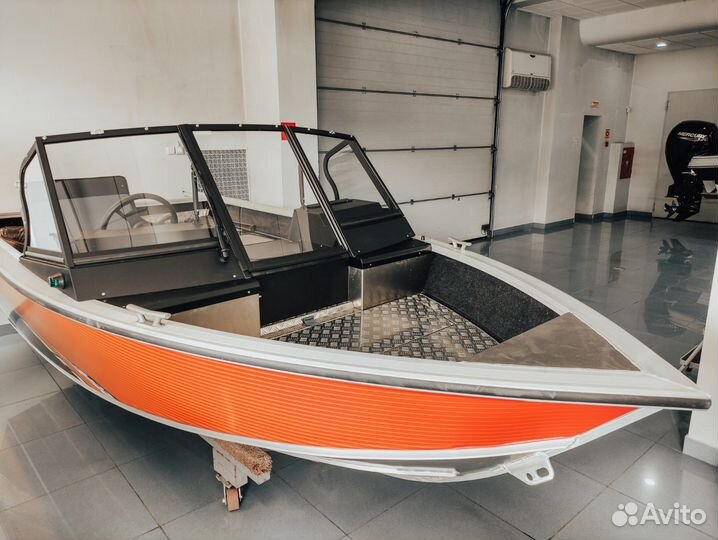 Алюминиевый рыболовный катер Realcraft 470