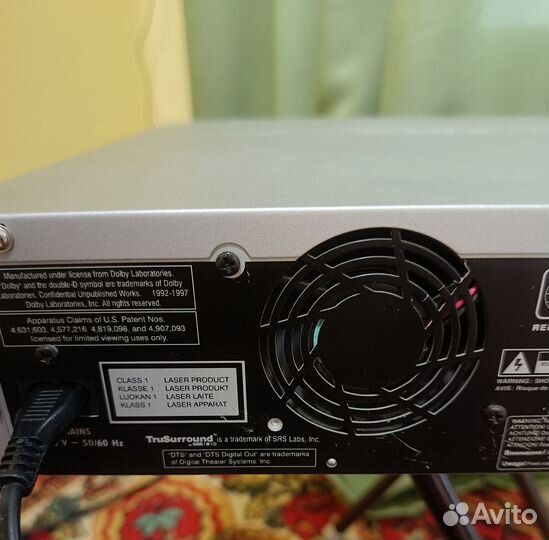 Пишущий dvd магнитофон Тhomson DTH8000EB (Франция)