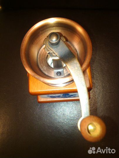 Кофемолка Медь Дерево Керамика