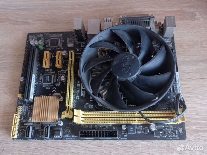 Материнская плата с процессором на lga 1150