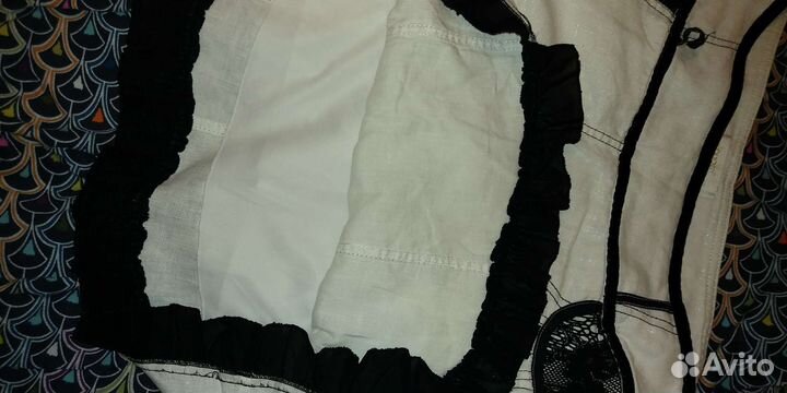 Юбка лен 100