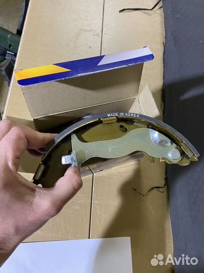 Колодки тормозные задние, Hyundai Solaris