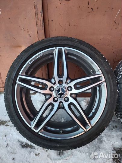 Колеса Мерседес 213 R19 AMG разноширокие оригинал