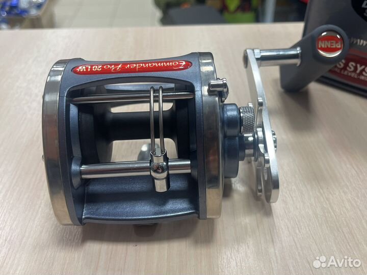 Катушка морская левая WFT penn Commander pro 20 LW