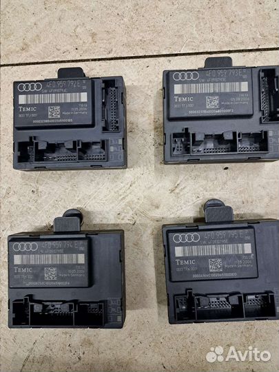 Блок управления двери ауди а6 с6