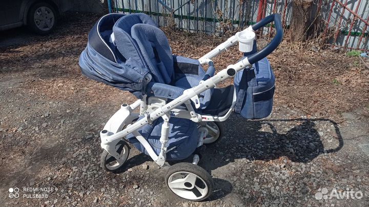 Прогулочная коляска Adamex Monte Carbon 2 в 1