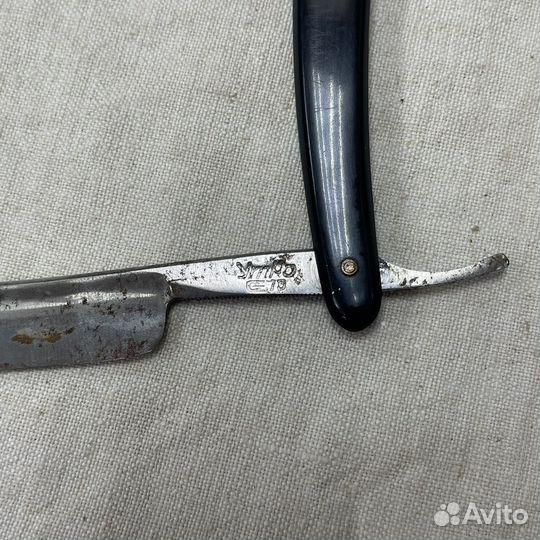 Бритва Особая Опасная СССР Сталь Черный корпус