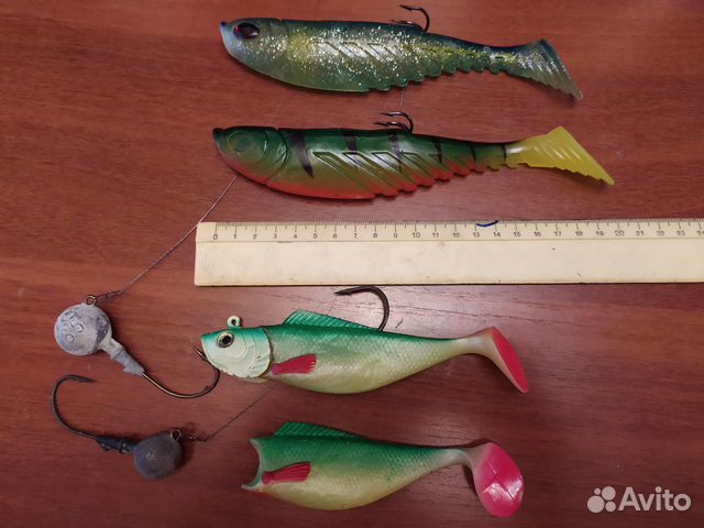 Приманки виброхвосты