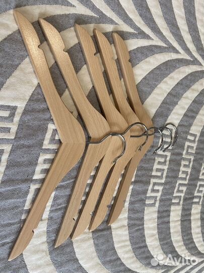 Вешалки плечики IKEA детские деревянные