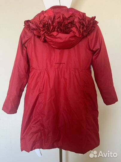 Куртка теплая для девочки 110 116