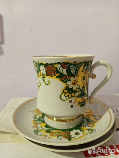 Чашка с блюдцем СССР