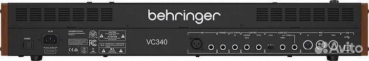Новый вокодер Behringer VC340 EU