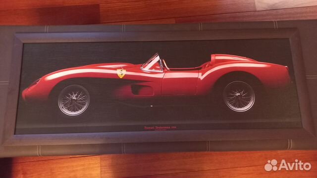 Постер в раме Ferrari Testarossa 1958