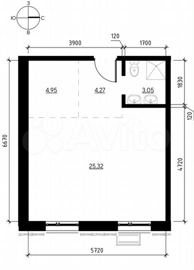 2-к. квартира, 37,6 м², 19/19 эт.