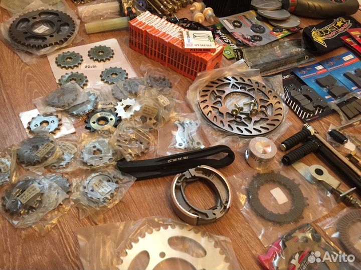 Запчасти на альфу на питбайк