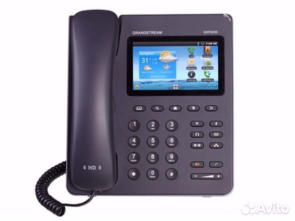 IP телефон Grandstream GXP2200 на базе ос Android