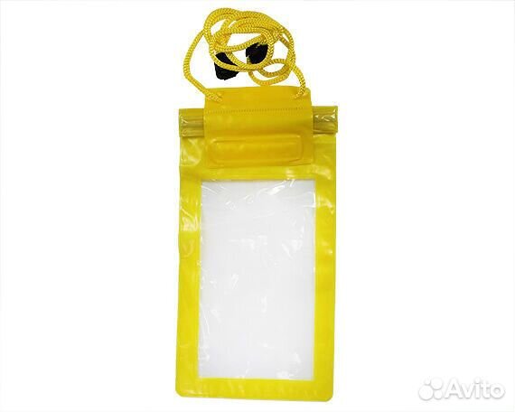 Чехол водонепроницаемый с липучкой желтый