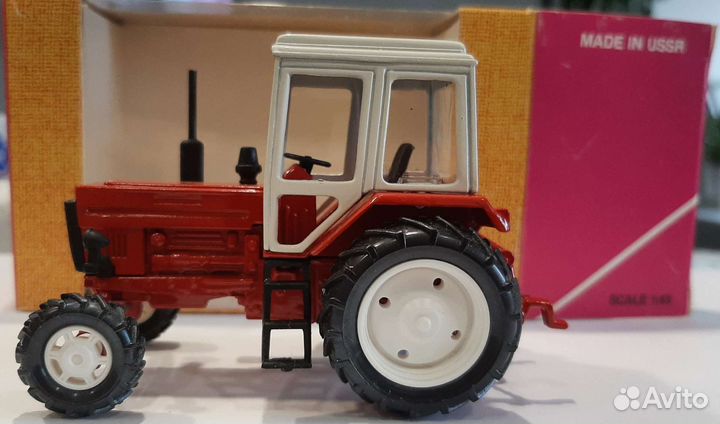 Трактор Беларус модель 1:43 коробка Тракторэкспорт