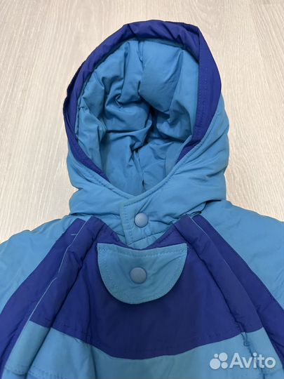 Зимний комбинезон 62-68 (размер 20) синий