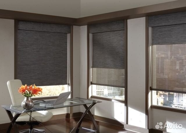 Рулонные шторы. Ткани из Европы и Турции