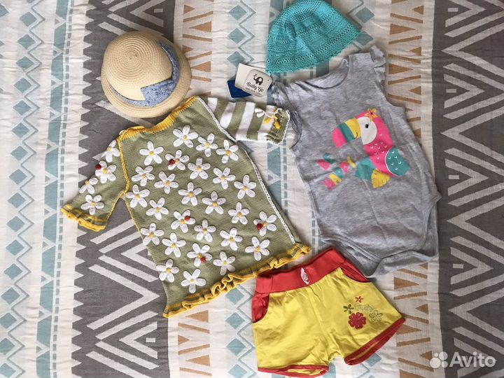 Пакет одежды для девочки 86 92 см