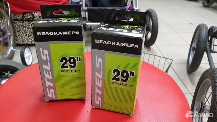 Камера велосипедная Стелс 29 дюймов 29-1.75 -2.10