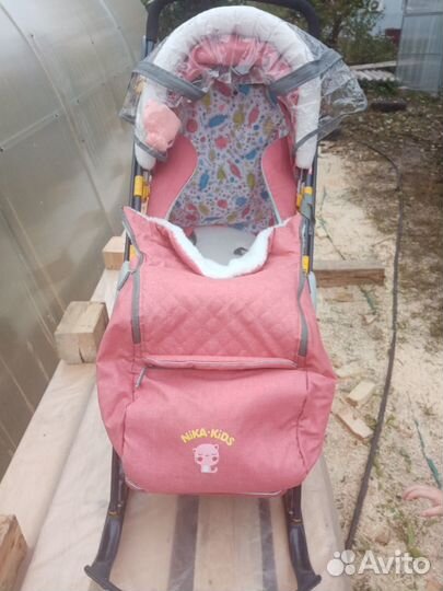 Санки-коляска