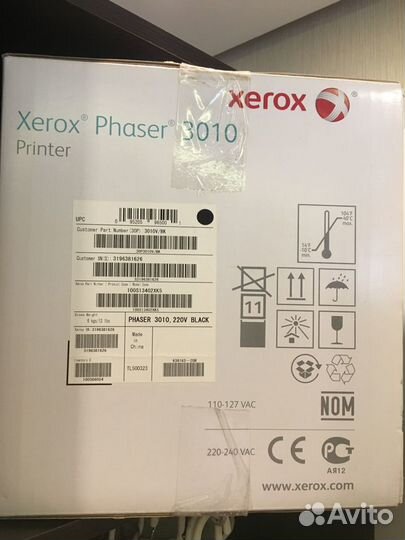 Продам новый чб принтер Xerox Phaser 3010