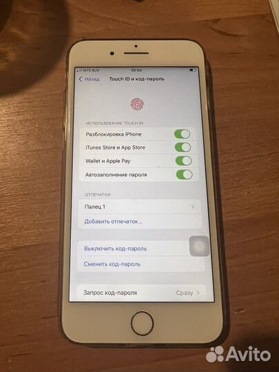 Телефон iPhone 8 plus