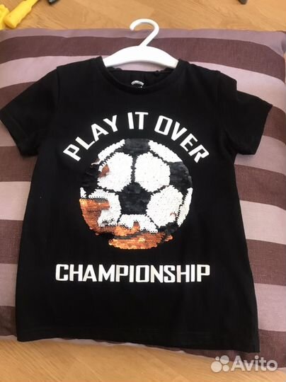 Футболка и шорты для мальчика 110 раз