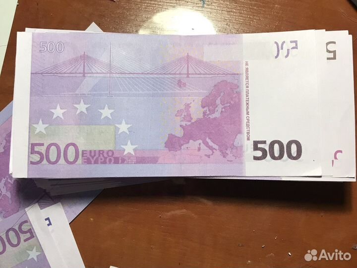 Фальшивые банкноты 1000 рублей 500 евро