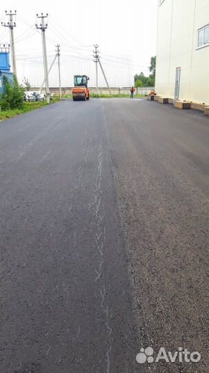 Асфальтирование и благоустройство территории